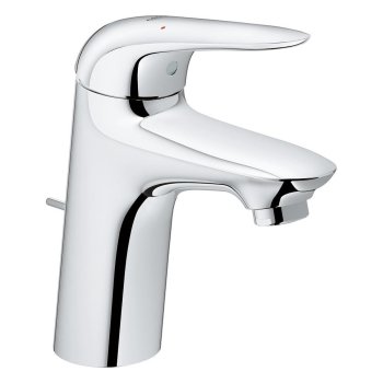 Смеситель для раковины GROHE Eurostyle, с донным клапаном pop-up, хром